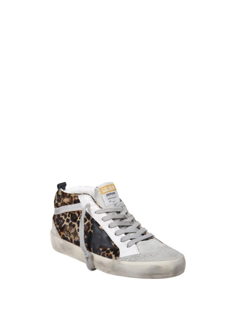 Golden Goose Mid Star Horsy Upper Sneakers