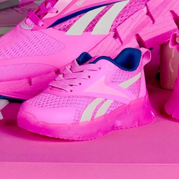 Reebok Reebok x Barbie Zig N' Glow Shoes - Toddler 2