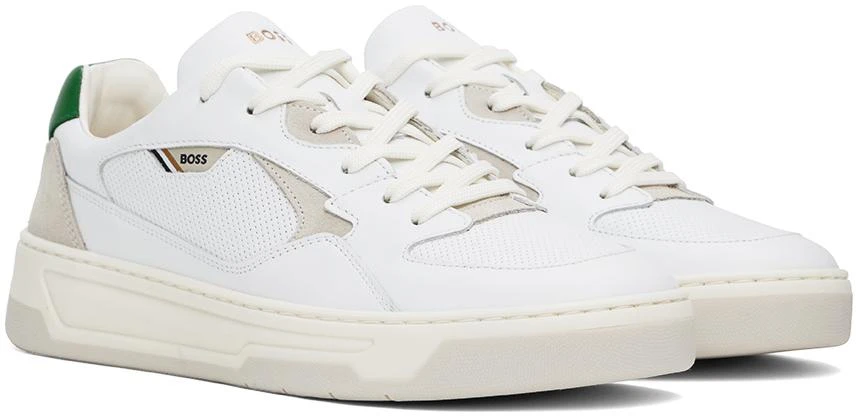 Hugo Boss White Aiden Sneakers 4
