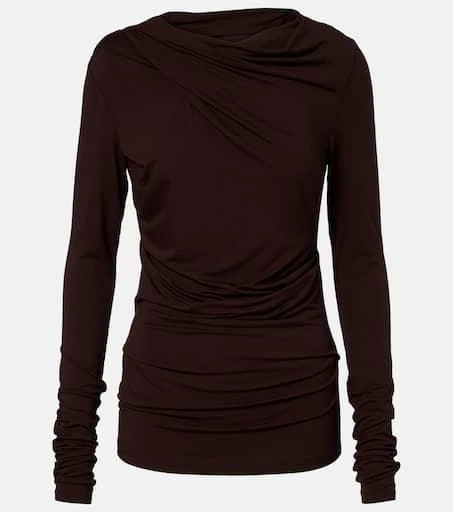 Entire Studios Draped jersey top