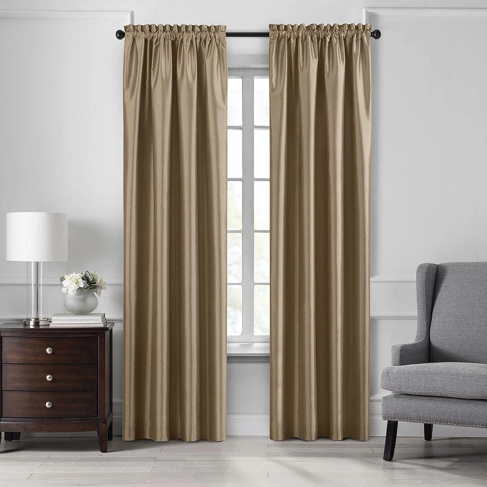 Elrene Home Fashions Colette Blackout Window Curtain, 52" x 84" 3