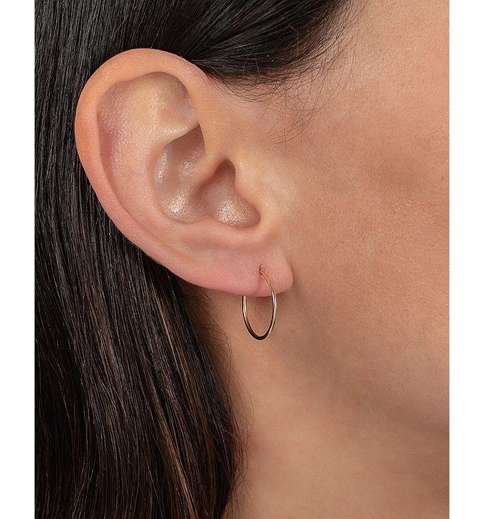 Zoe Lev 14K Yellow Gold Small Hoop Earrings