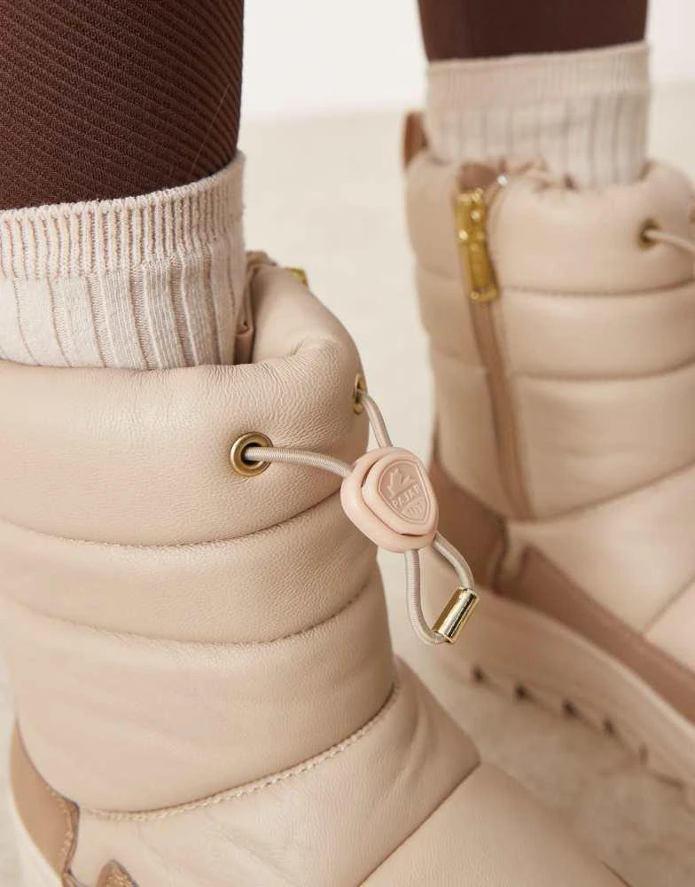 Pajar Pajar Gepelle snow boots in light sand leather 3