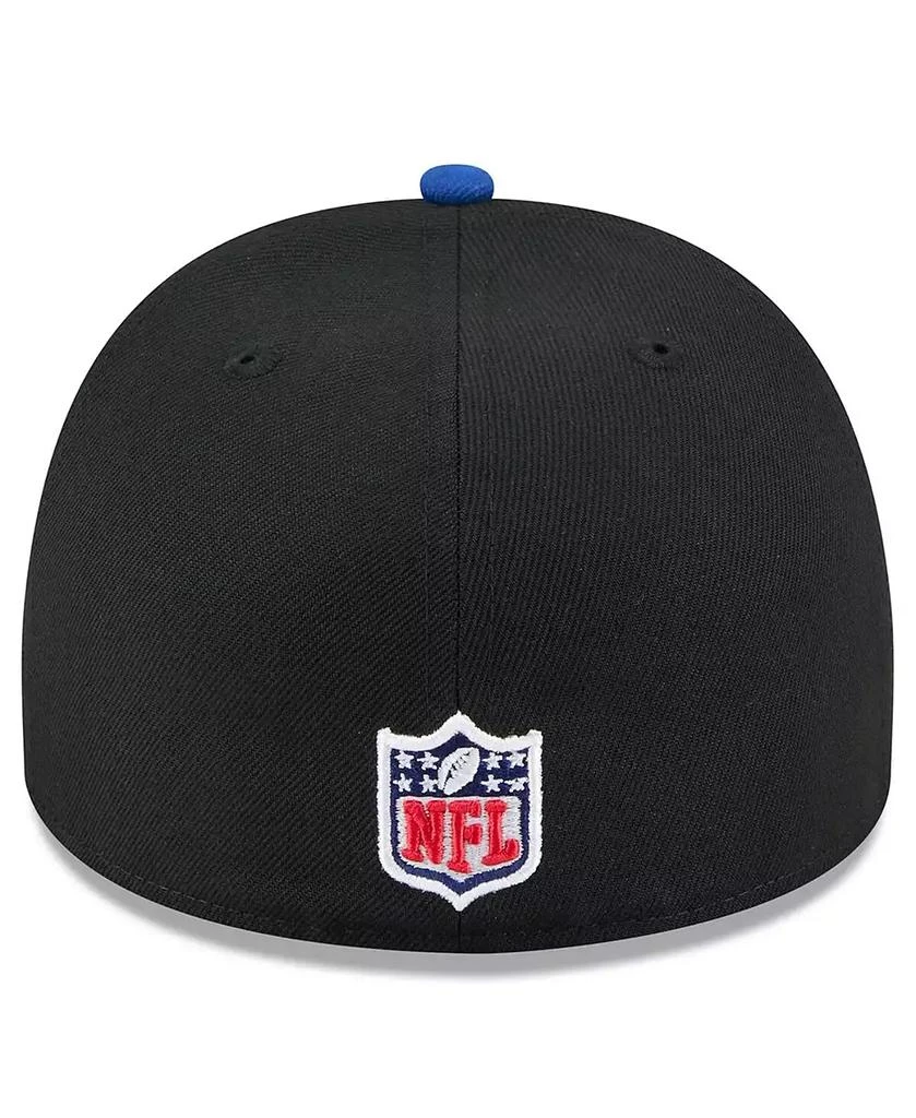 New Era Men's Black/Royal New York Giants 2025 NFL Draft On Stage A-Frame 59FIFTY Fitted Hat 3