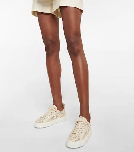 Chloé Lauren lace sneakers 4