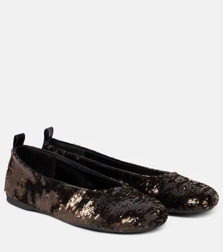 JW Anderson Sequined ballet flats 1