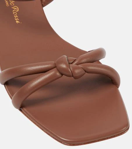 Gianvito Rossi Juno leather sandals 6