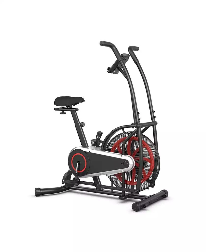 VEBREDA Upright Air Bike with Unlimited Resistance