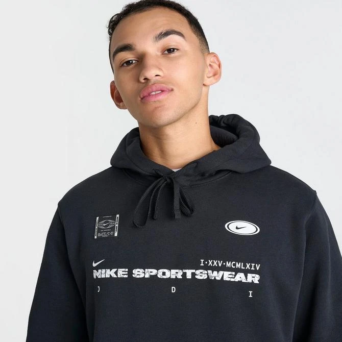 NIKE Men's Nike Sportswear Club JDI HD Graphic Fleece Hoodie 5