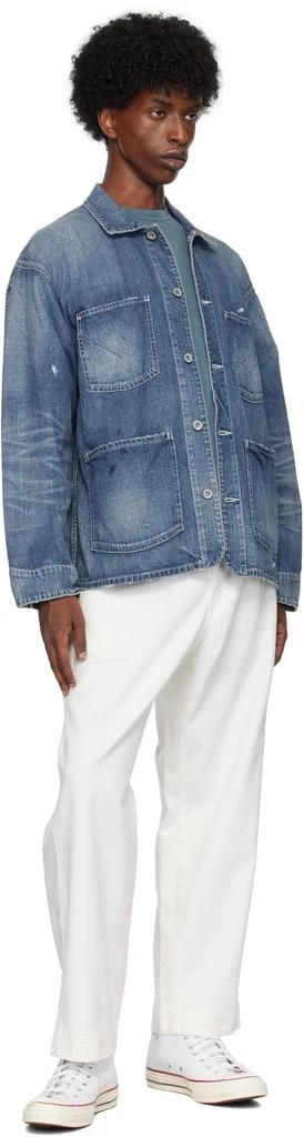 NEIGHBORHOOD White BW Tuck Jeans 4