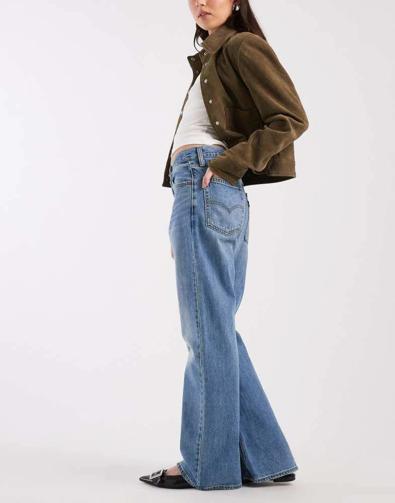 Levi
s Levi
s loose bootcut jeans in mid wash 3