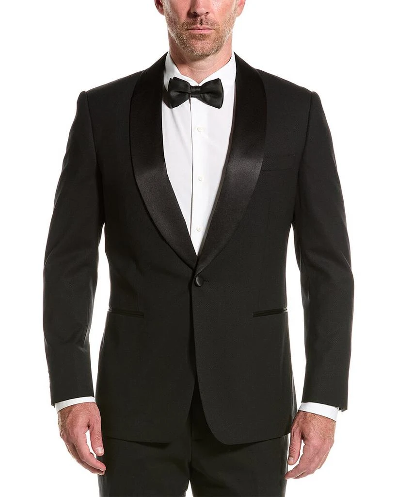 cavalli CLASS 2pc Wool-Blend Tuxedo Suit 3