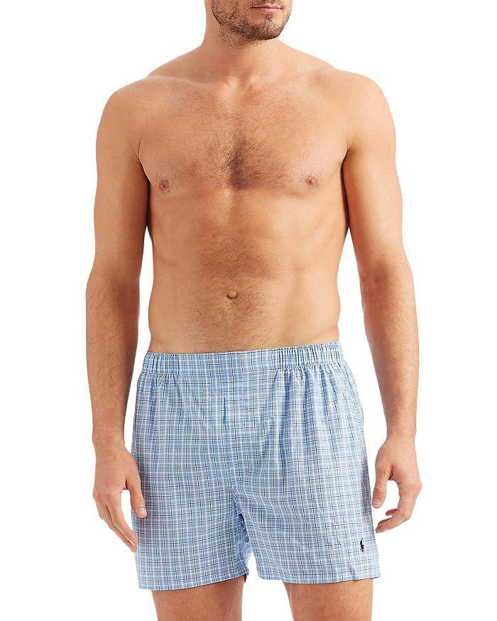 Ralph Lauren Woven Boxers, Pack of 5 7