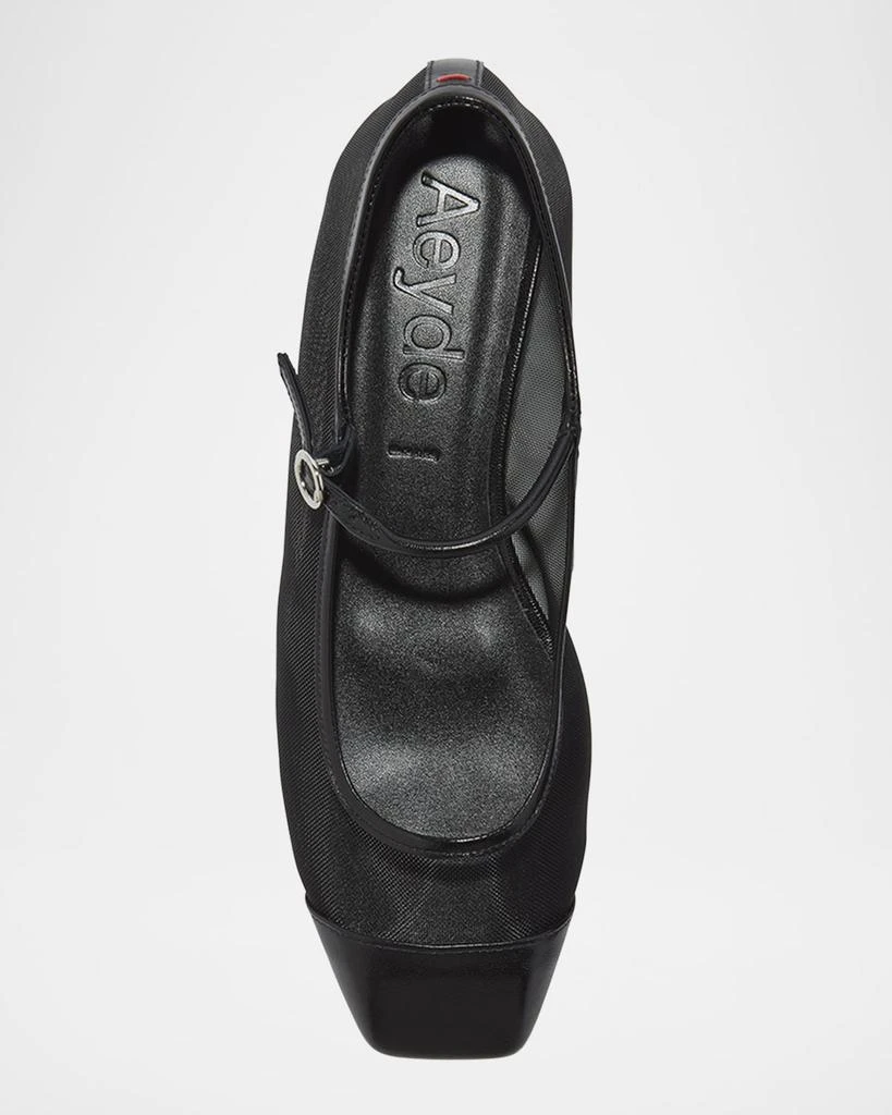 AEYDE Uma Mesh Mary Jane Ballerina Flats 4