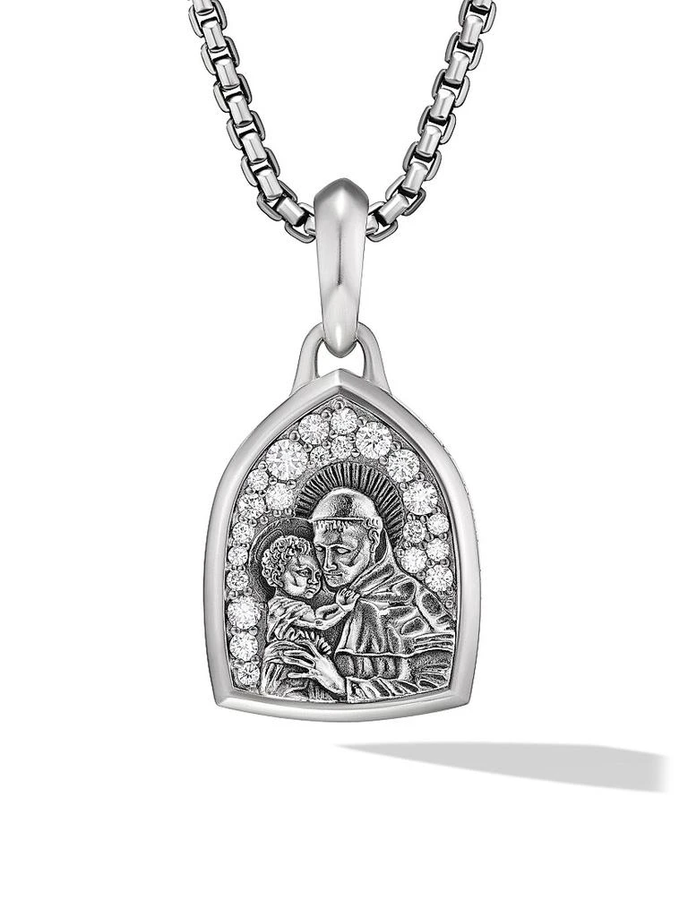David Yurman St. Anthony Amulet in Sterling Silver 1