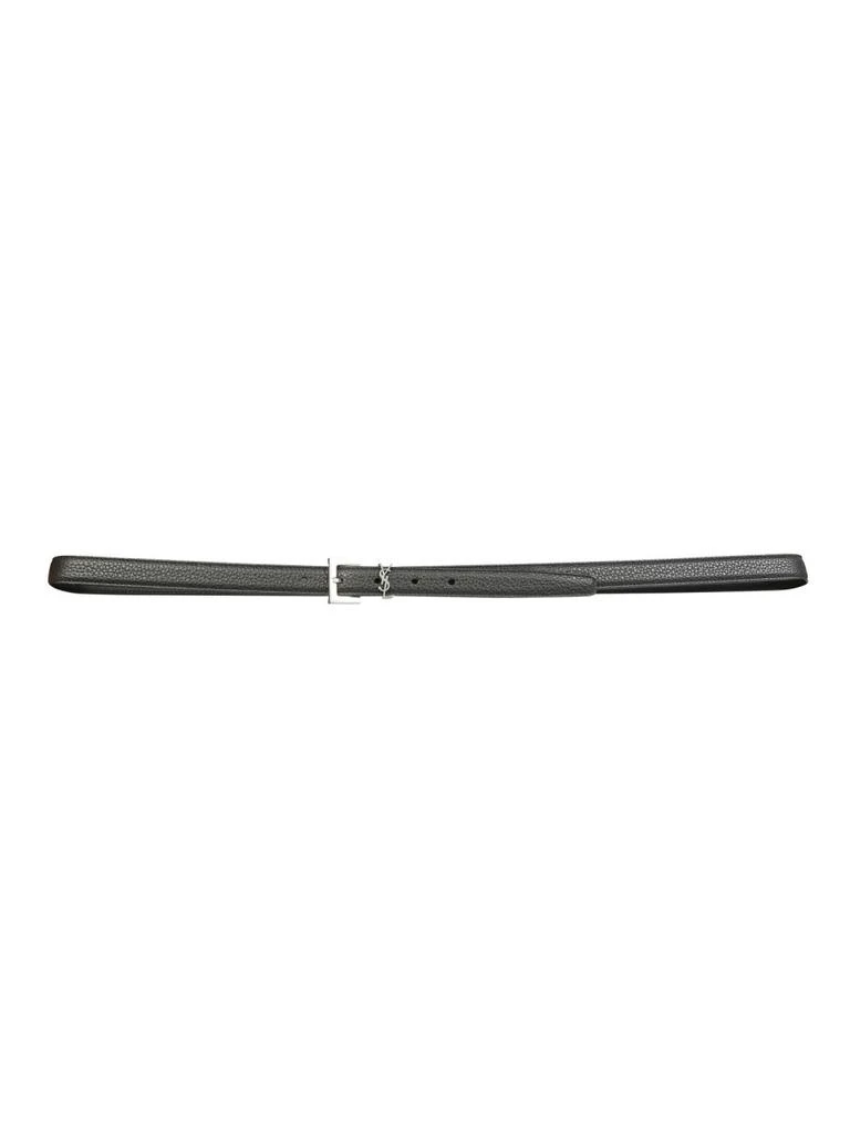 Yves Saint Laurent Saint Laurent Monogram Appliqué Belt 1