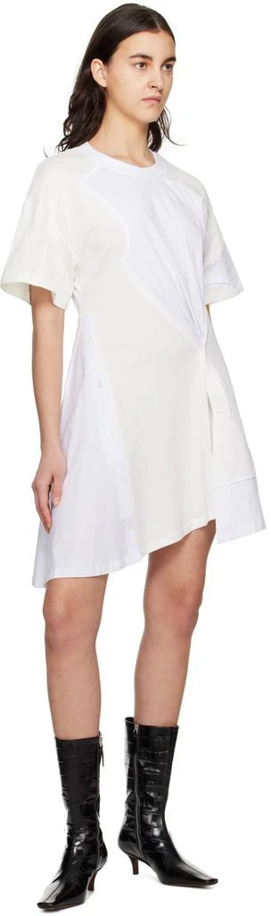 3.1 Phillip Lim White Deconstructed Minidress 4