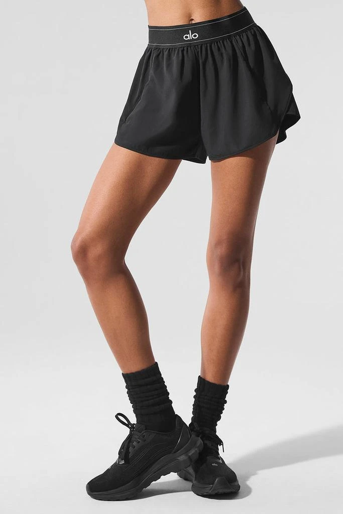 Alo Match Point Short - Black 3