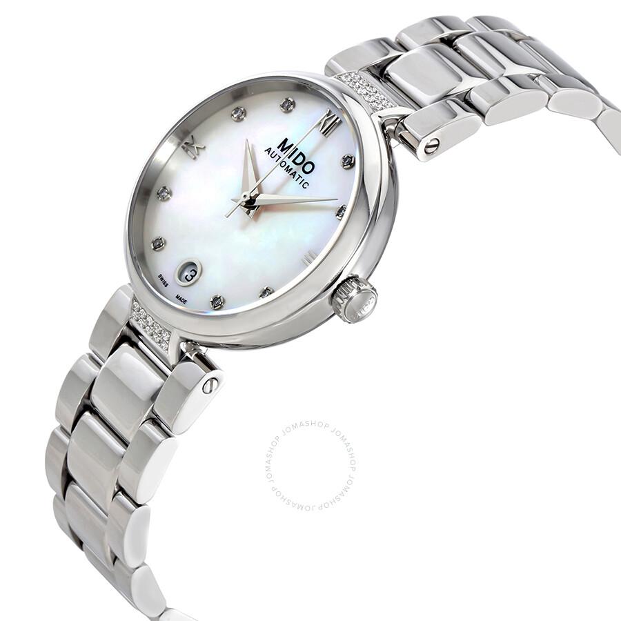 MIDO Baroncelli II Mother of Pearl Dial Ladies Watch M022.207.61.116.11