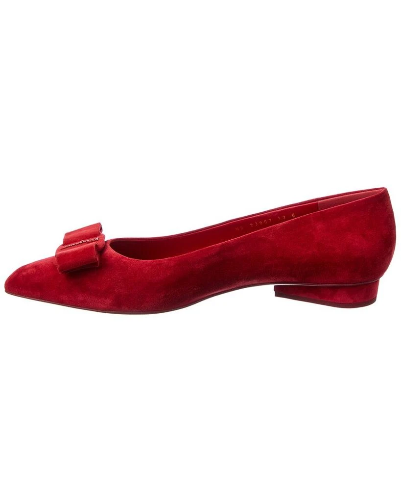 Salvatore Ferragamo Ferragamo Viva Suede Flat 2