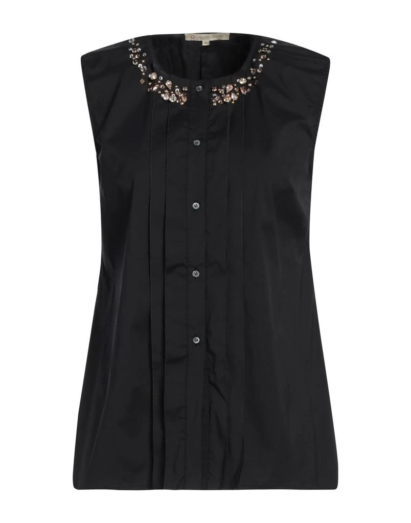 L' AUTRE CHOSE Solid color shirts & blouses 1