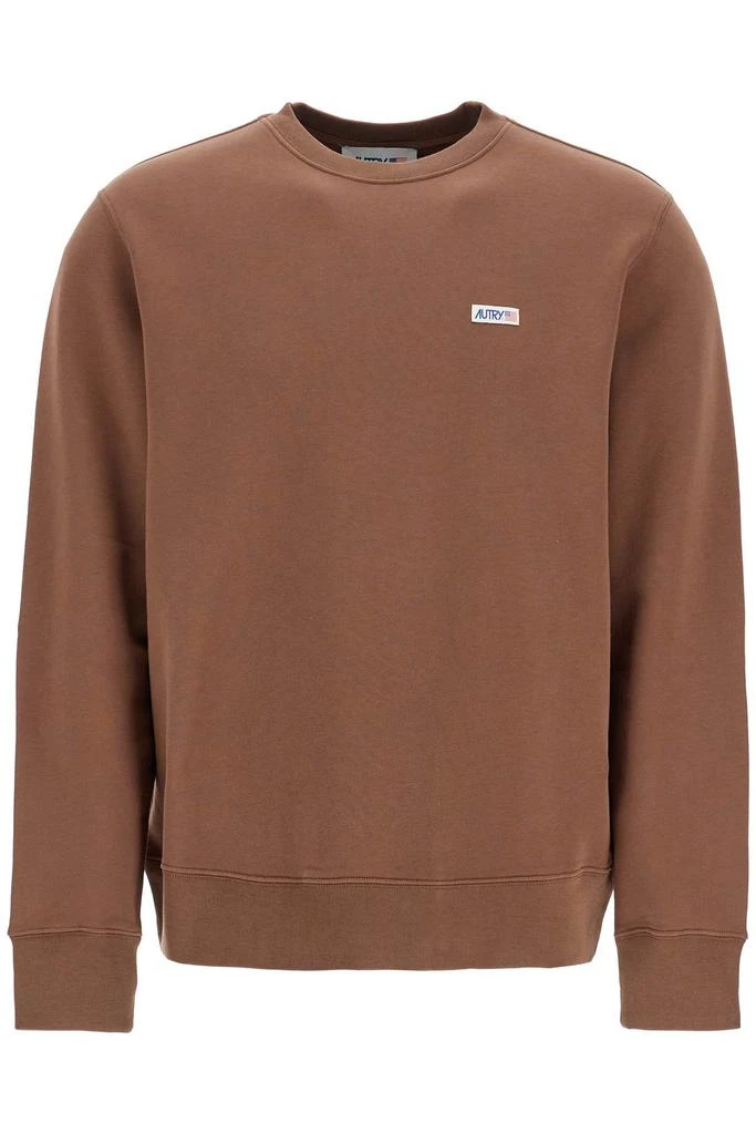 Autry relaxed fit crewneck sweat 1