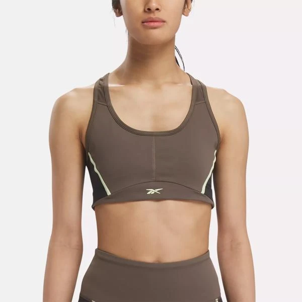 Reebok Lux Racer Padded Colorblock Bra 1
