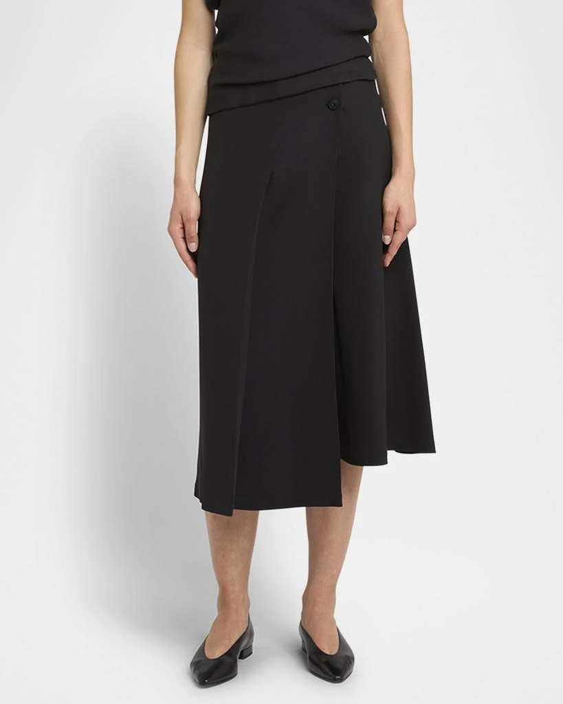 Loro Piana Alida Cady Soraya Silk Skirt 2
