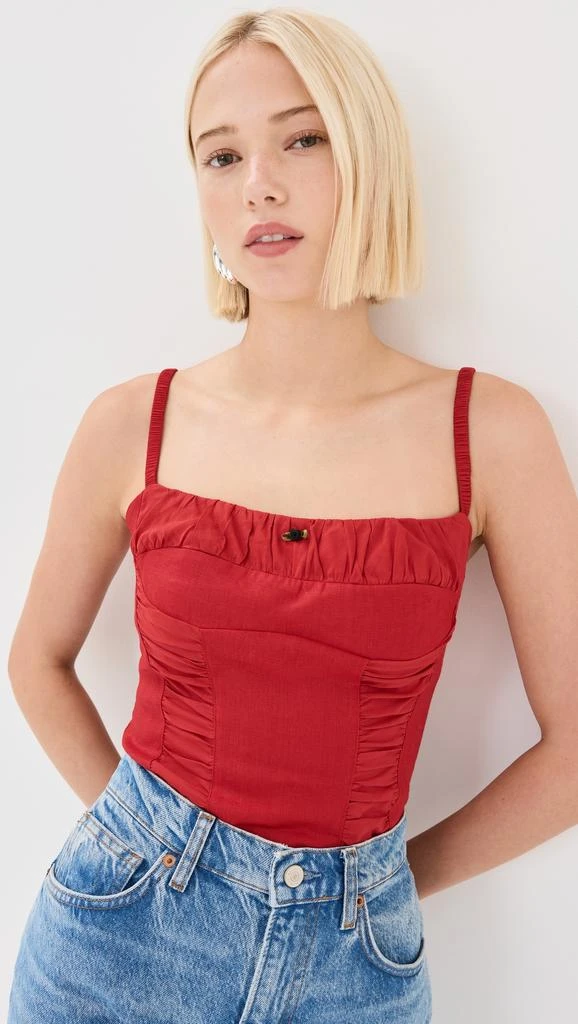 Reformation Emery Linen Top 1