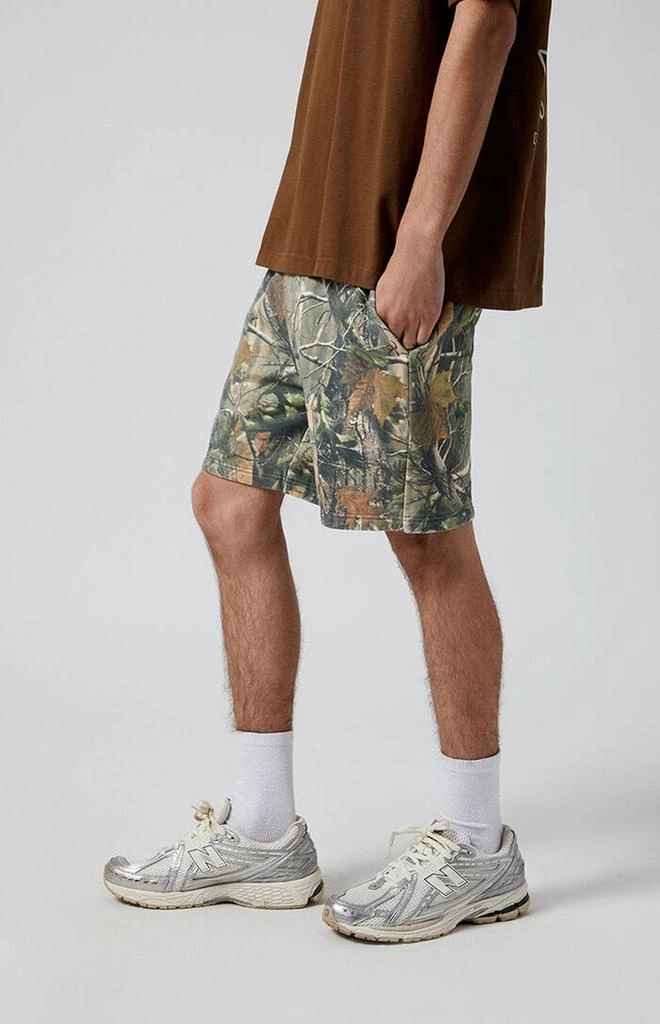 PacSun Camo Fleece Volley Sweat Shorts 4