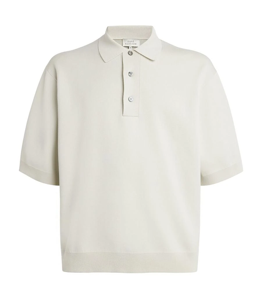 Studio Nicholson Short-Sleeve Polo Shirt 1