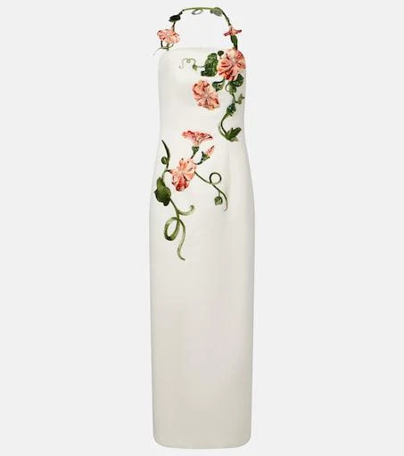 staud casey dress garden green STAUD CASSIE DRESS GARDEN GREEN main image 0