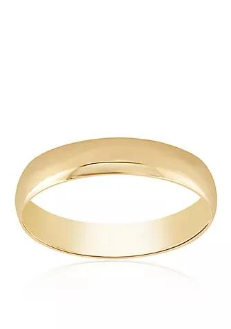 Belk & Co. Polished Band Ring in 10k Yellow Gold 1