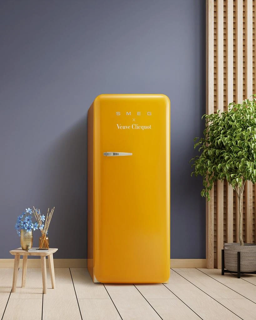 Smeg x Veuve Clicquot FAB28 Retro-Style Refrigerator 3