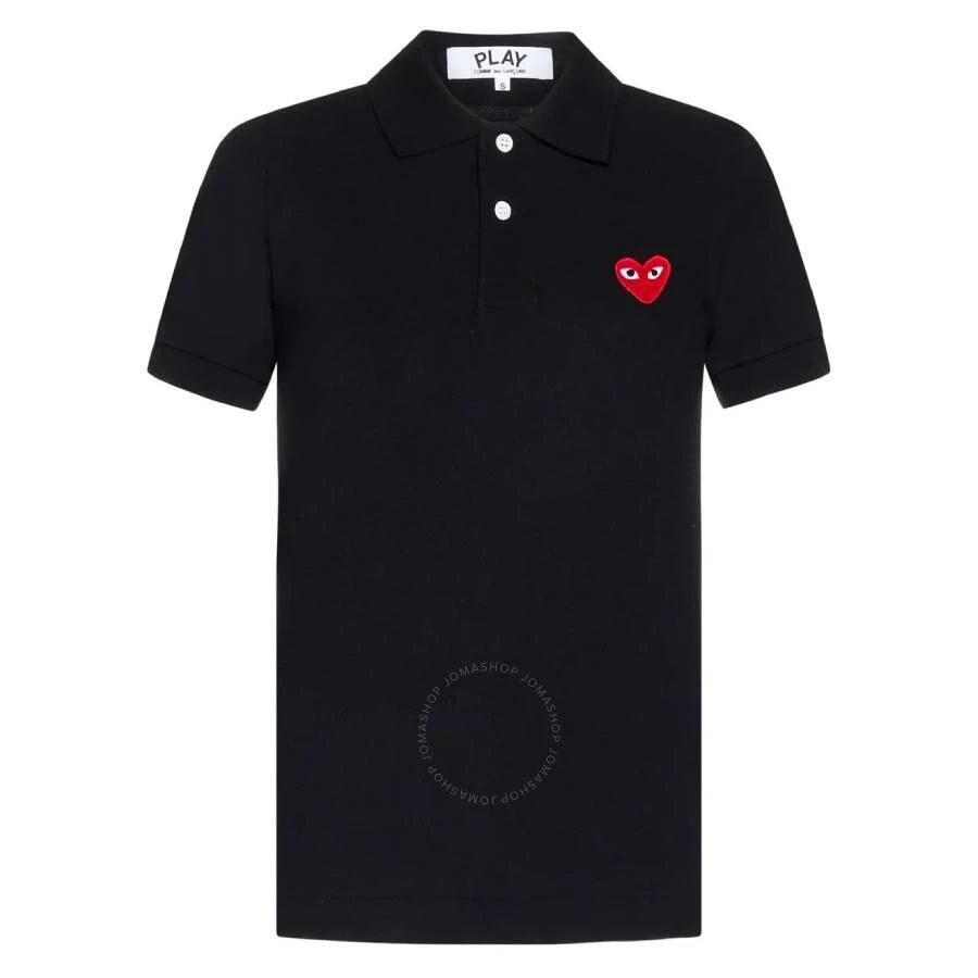 Comme Des Garcons Cdg Play Heart Patch Polo Shirt 1
