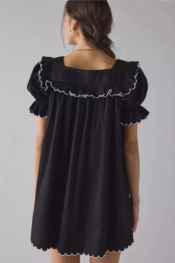 For Love & Lemons For Love & Lemons Tea Time Floral Embroidered Babydoll  Mini Dress - Dresses & Skirts - Free Shipping - BeyondStyle