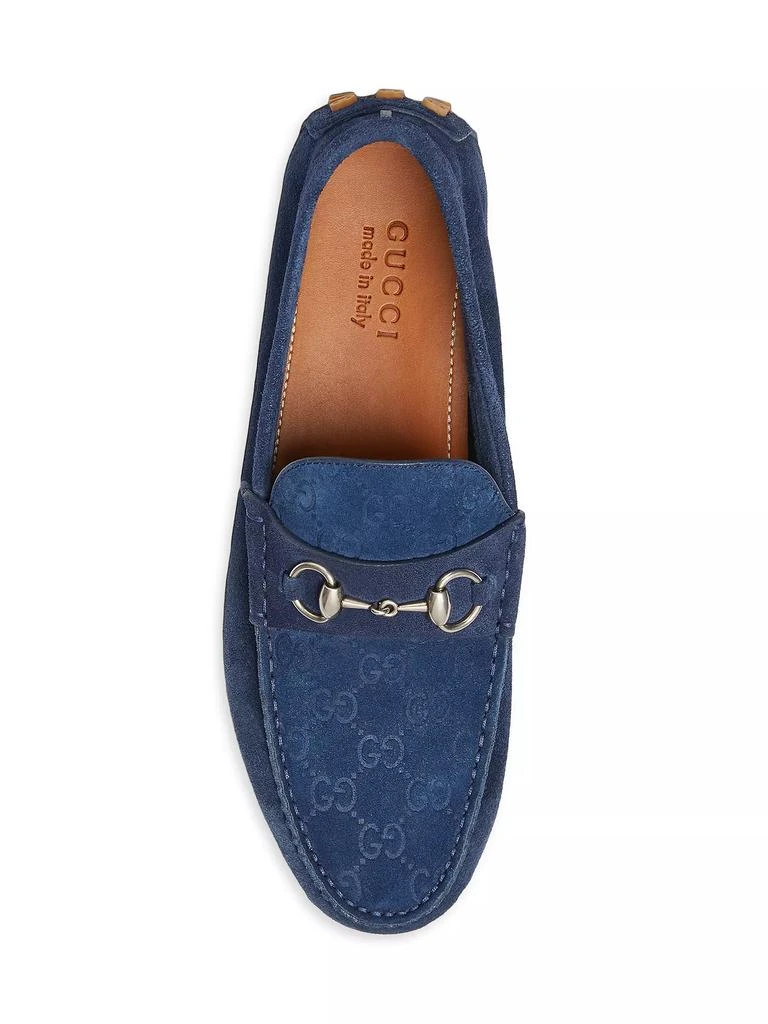 Gucci Byorn Suede Driving Loafers 5