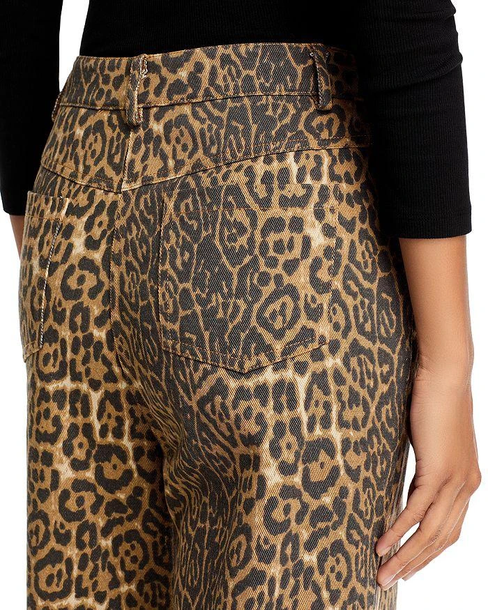 Lucy Paris Cheetah Five Pocket Pants 6