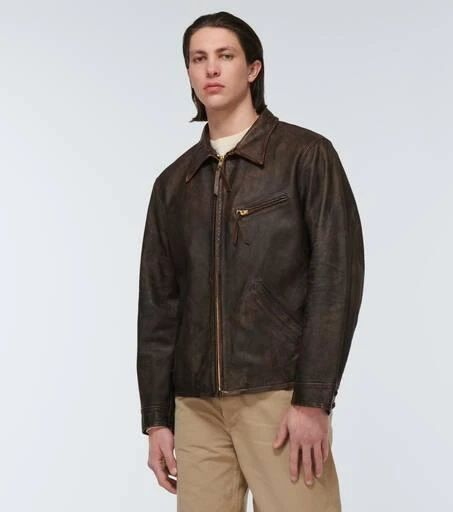 RRL Leather jacket 3