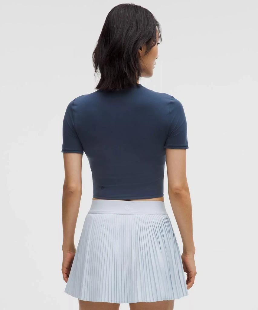 Lululemon Wundermost Ultra-Soft Nulu Crewneck Cropped T-Shirt 13