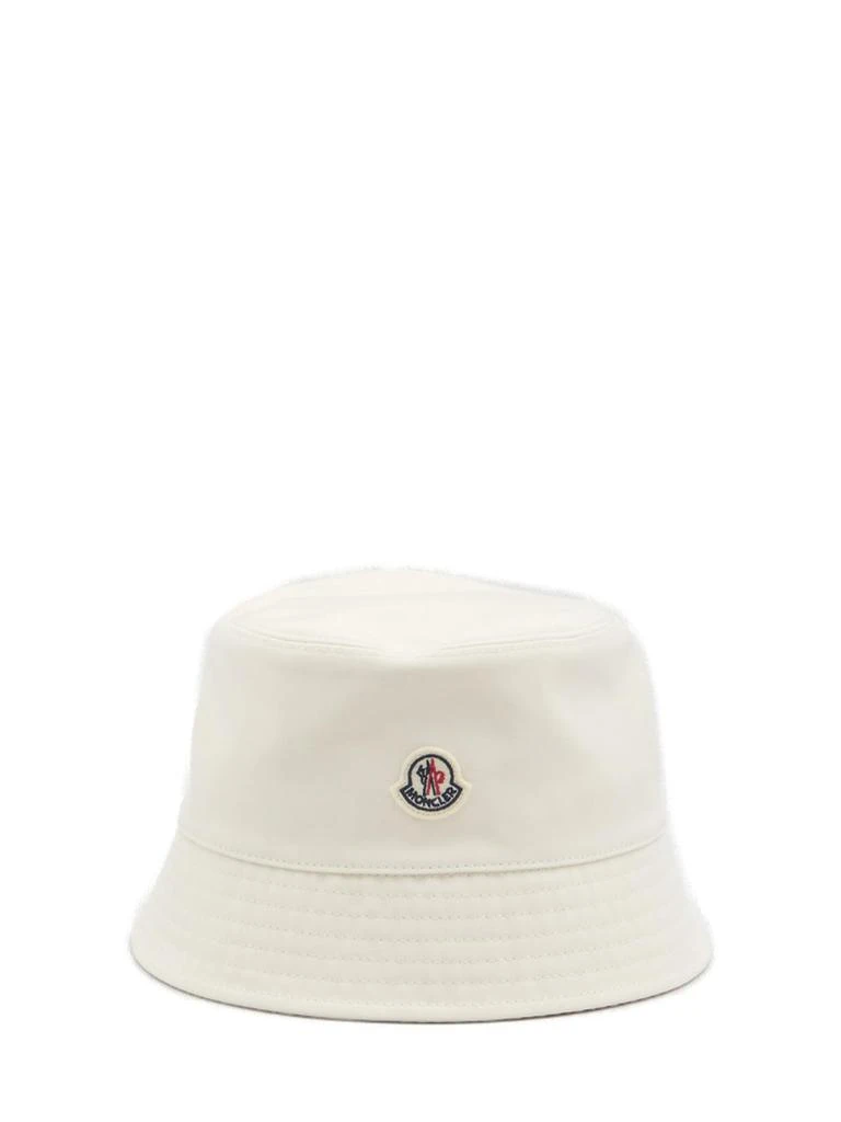 Moncler Moncler Logo Patch Slip-On Bucket Hat 1