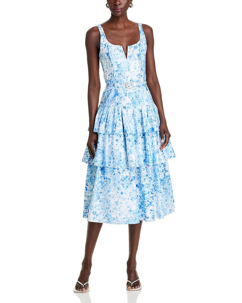 Generation Love Celeste Floral Poplin Midi Dress 1