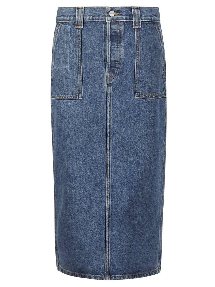 Khaite Khaite Genevieve Denim Skirt
