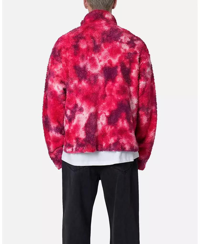 Loiter Men's Tie Dye Sherpa Pullover Sweater