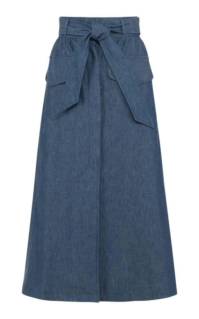 Shop Martin Grant - Gathered Drop-Waist Silk Midi Skirt - Red - FR 40 -  Moda Operandi on Sale at BeyondStyle  Get 70% Off Martin Grant - Gathered  Drop-Waist Silk Midi