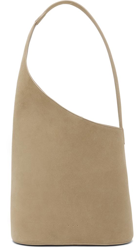 AESTHER EKME Borsa Lune Tote coffee colour in suede - Tote