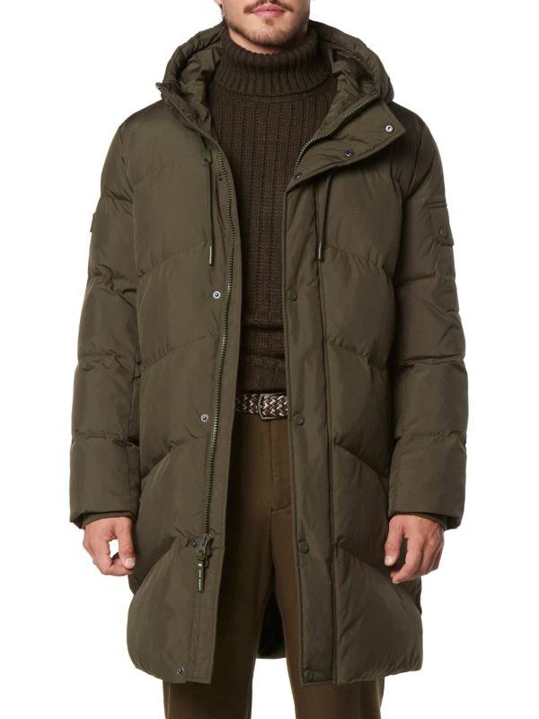 Andrew Marc Sullivan Down Hooded Puffer Jacket 3