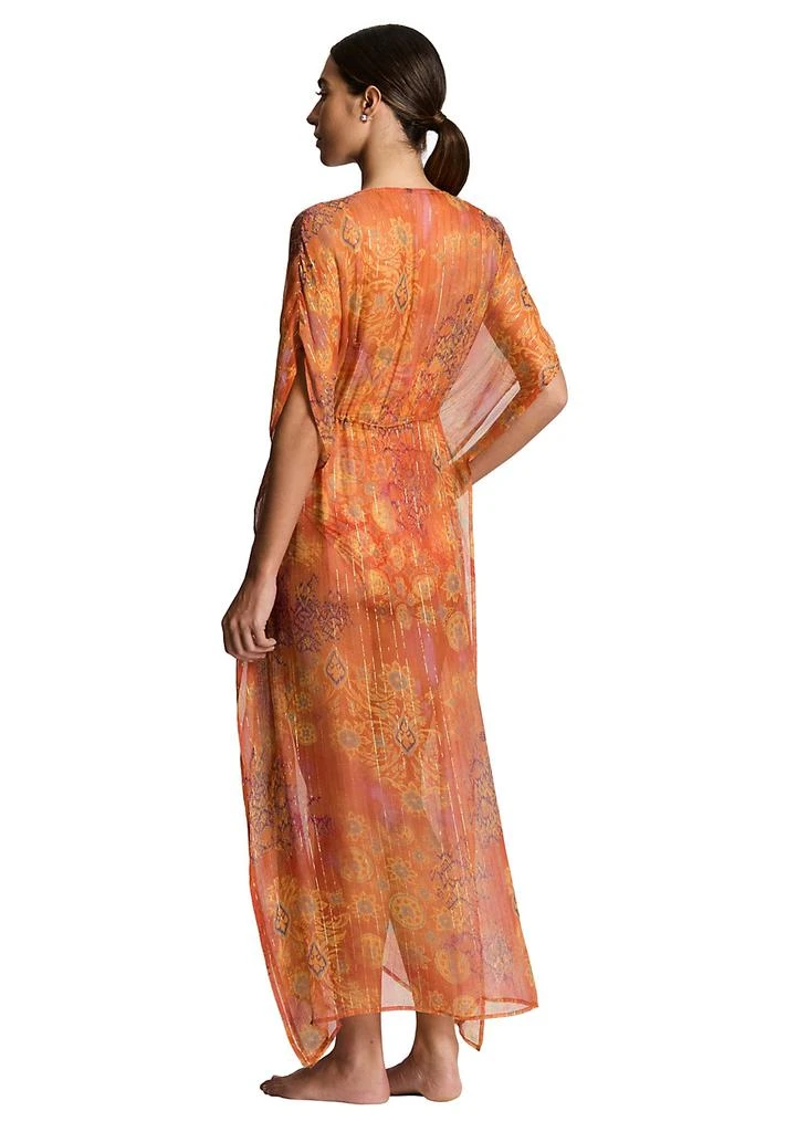 Ralph Lauren Medalion Shimmer Midi Caftan Cover Up 2