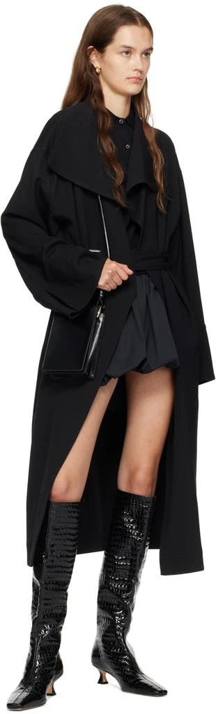 Studio Amelia Black Maverick Calf Boots 5