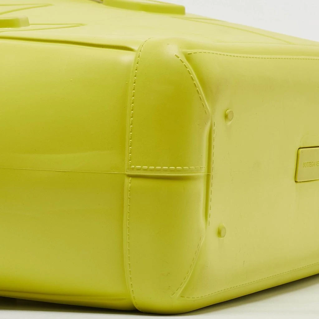 Bottega Veneta Bottega Veneta Yellow Rubber Large Arco Tote 11